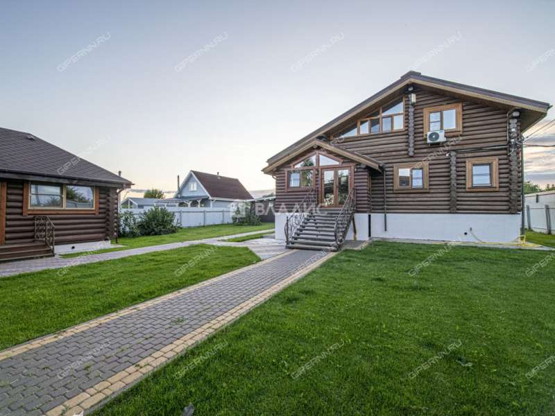 дом на улице Ветеранов деревня Бурцево