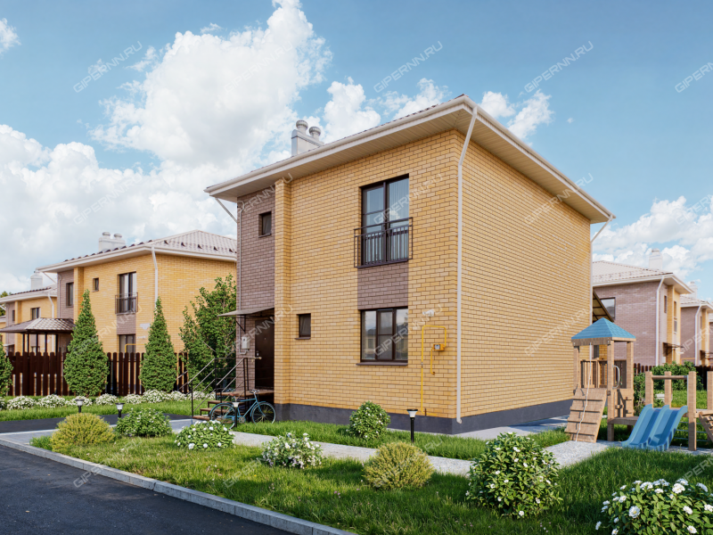 дом на 2-й Цветочной улице деревня Крутая