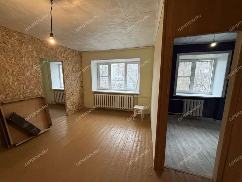 двухкомнатная квартира на улице Рылеева дом 9 город Заволжье