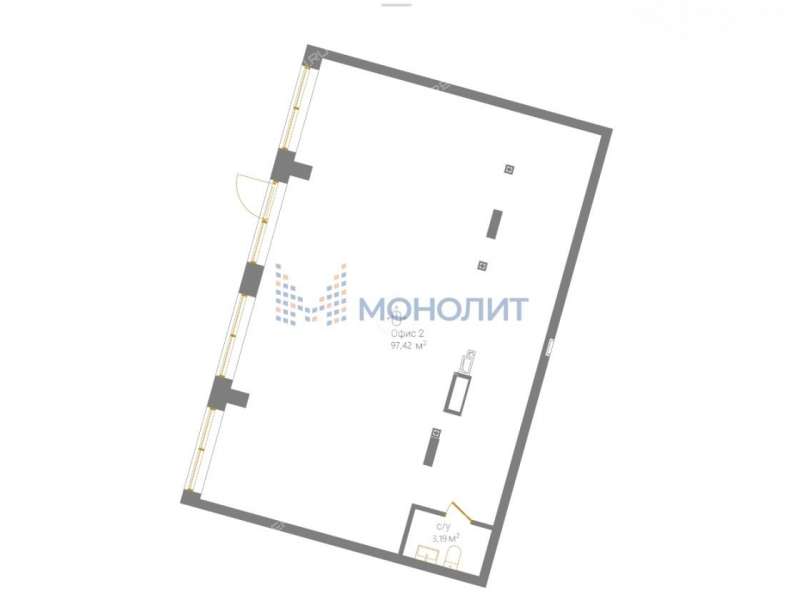 помещение под офис, недвижимость под салоны красоты на Дальней улице