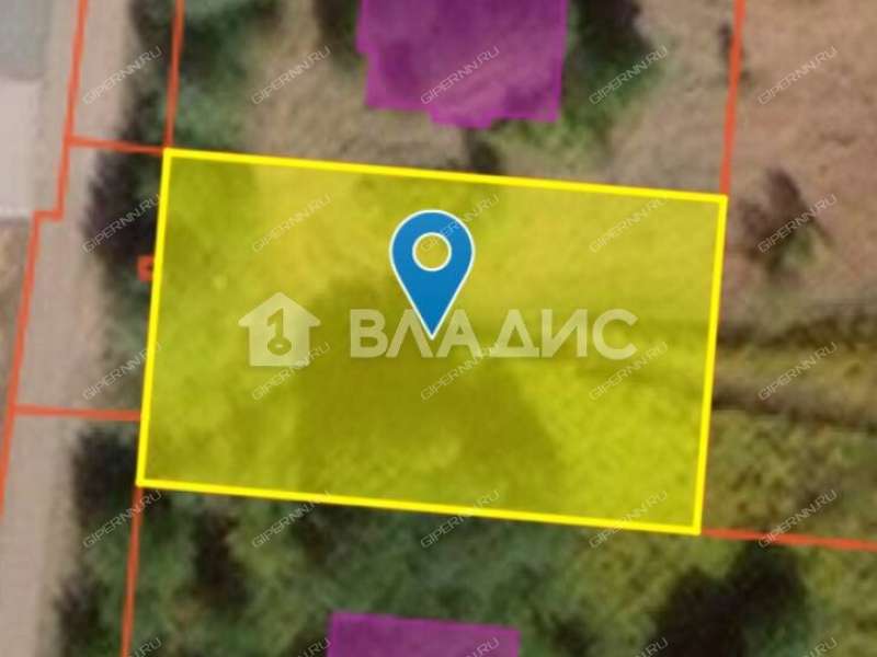 земельный участок 9,75 сотки Горная улица деревня Ржавка