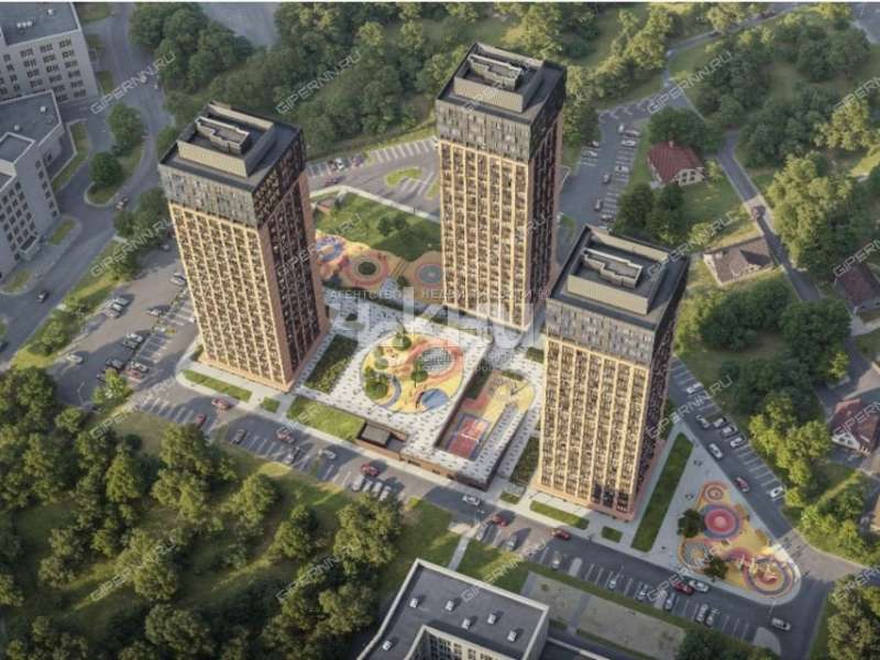 трёхкомнатная квартира в новостройке на Казанском шоссе