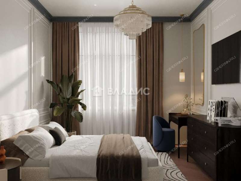 четырёхкомнатная квартира на улице Белинского дом 66