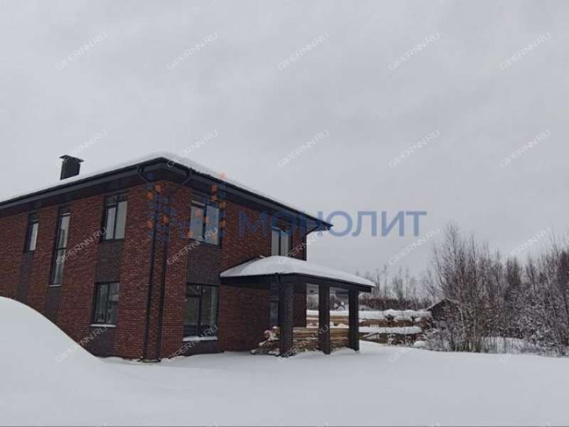 коттедж на улице Евстигнеева городской округ Бор