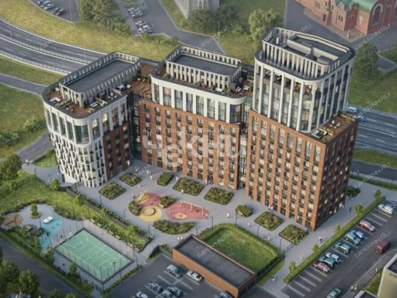 двухкомнатная квартира в новостройке на Барминской улице