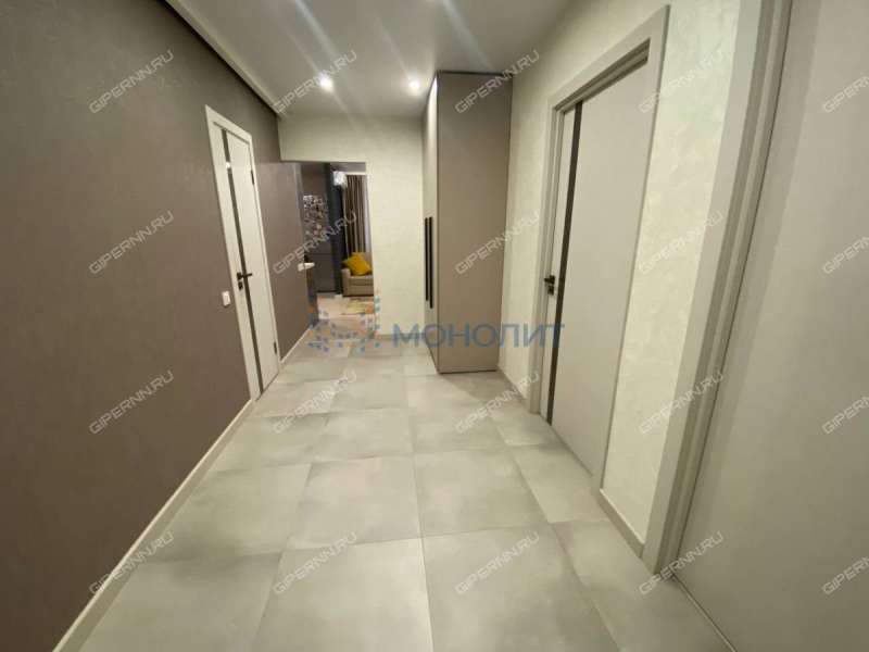 двухкомнатная квартира на улице Надежды Сусловой дом 22Б