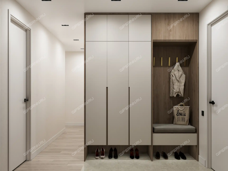 двухкомнатная квартира на улице Красных Зорь