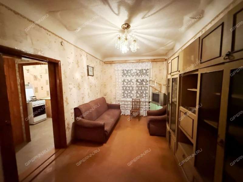 однокомнатная квартира на Нижегородской улице дом 20 город Балахна