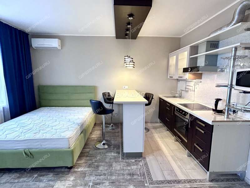 квартира-студия на проспекте Гагарина дом 101 к2