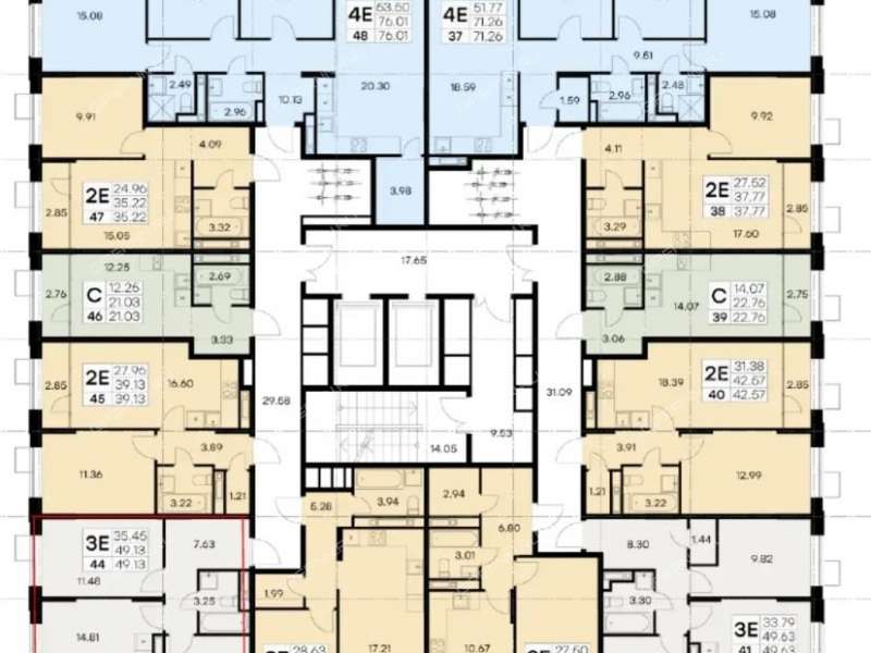 двухкомнатная квартира на Львовской улице дом 1Б к2