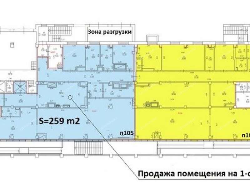 помещение под торговую площадь на Гордеевская ул, д.107