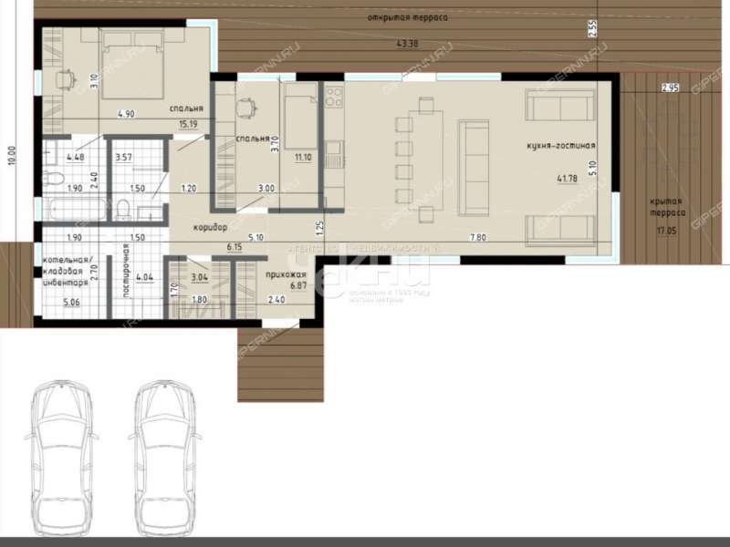 дом на улице Рабочая деревня Лапшиха