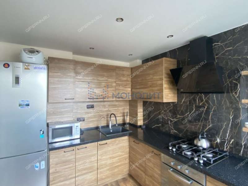 трёхкомнатная квартира на улице Галкина дом 13 город Дзержинск