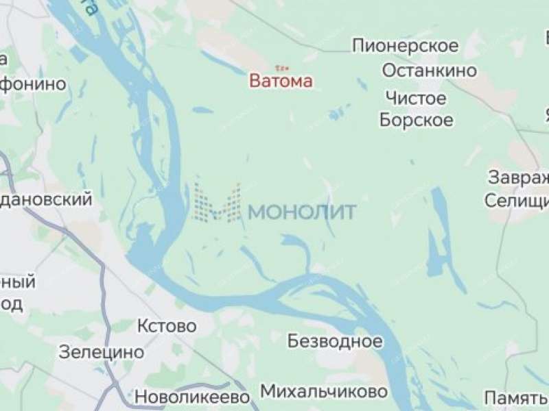земельный участок 25 соток Казанская улица деревня Ватома