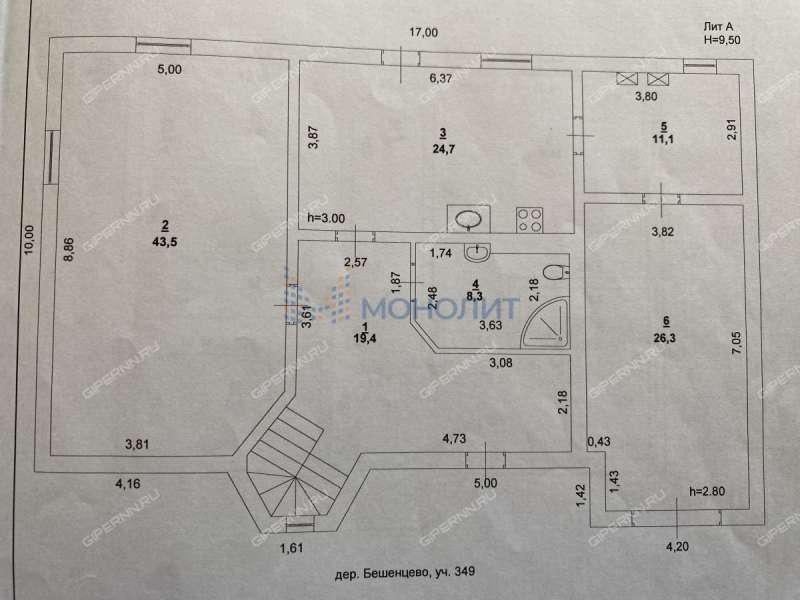 коттедж на Малой Окружной улице