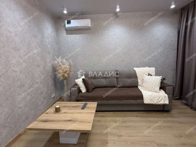 двухкомнатная квартира на улице Ванеева дом 40Б