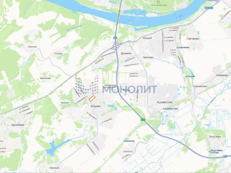 земельный участок под сельхоз назначение в Богородском районе Нижегородской области
