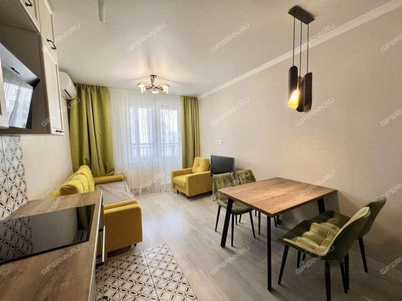 однокомнатная квартира на улице Тургенева дом 25 к1