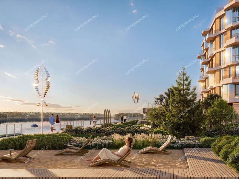 двухкомнатная квартира в ЖК Левел Волга, корпус 4