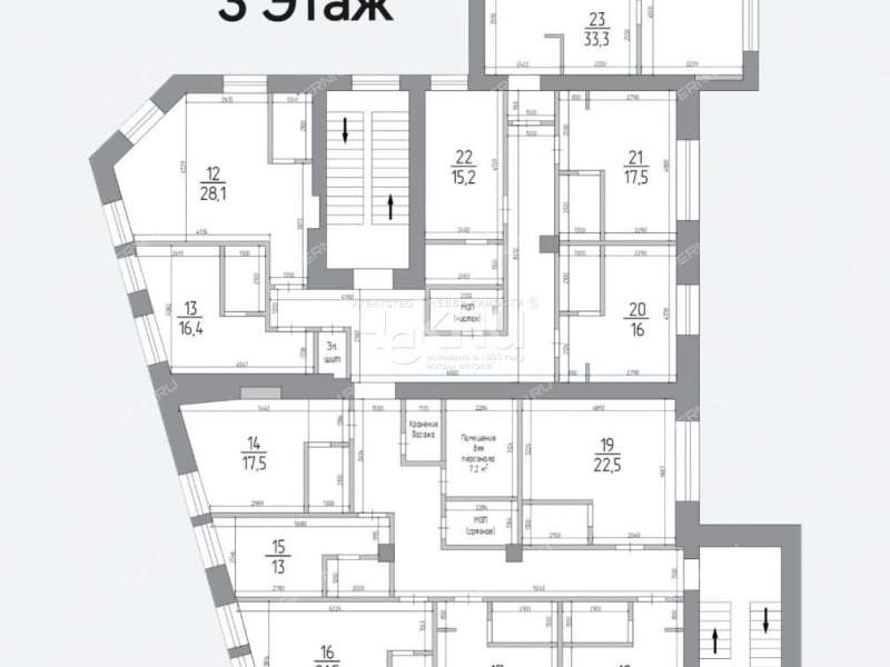 однокомнатная квартира на Алексеевской улице дом 24/27