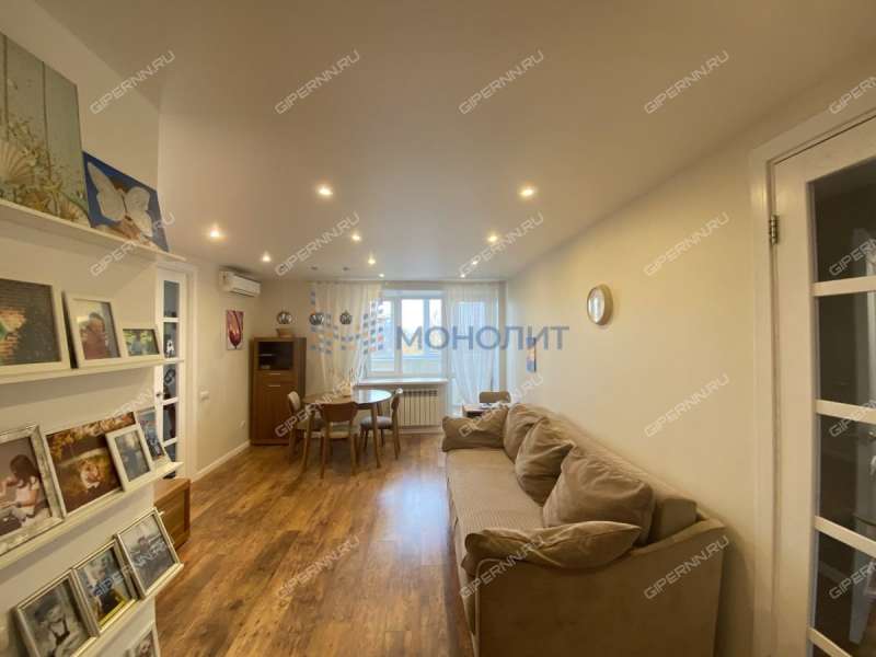 трёхкомнатная квартира на улице Галкина дом 13 город Дзержинск