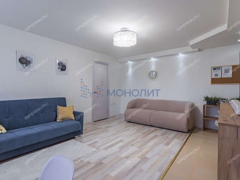 двухкомнатная квартира на улице Максима Горького дом 80/1