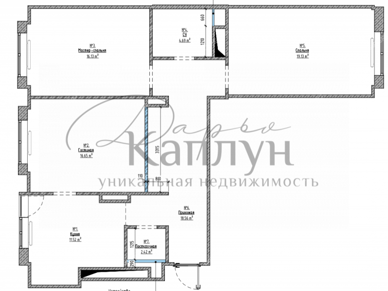 трёхкомнатная квартира на Светлогорской улице дом 6