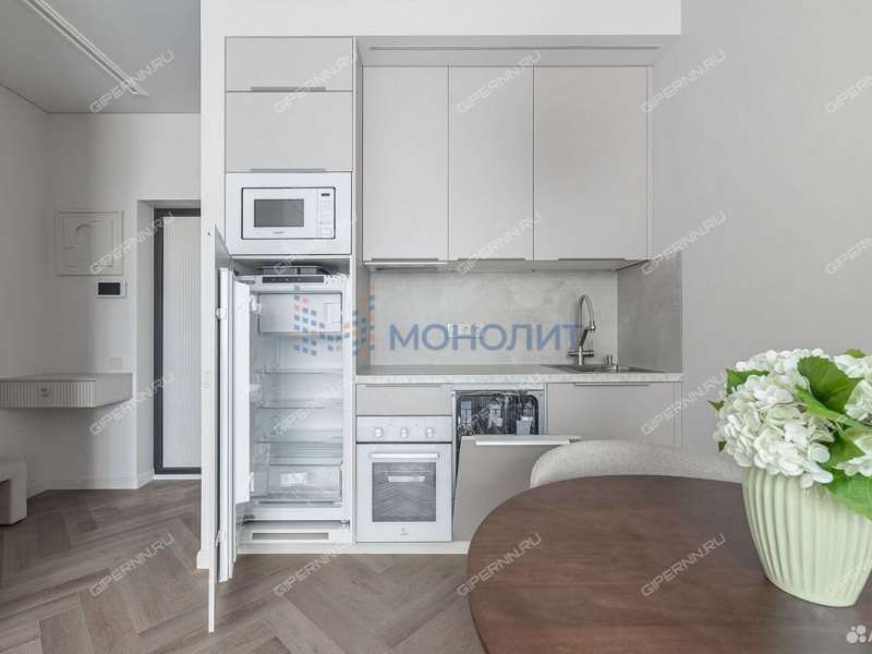 однокомнатная квартира на улице Героя Советского Союза Аристархова дом 9