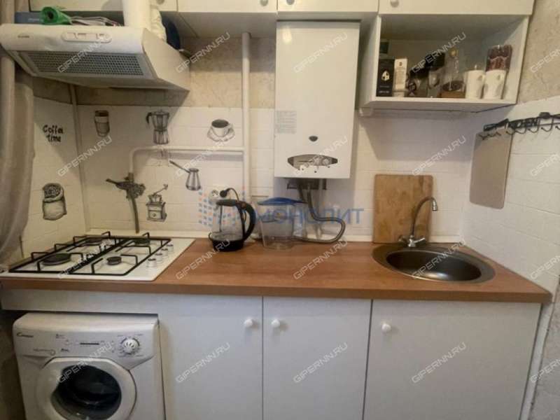 однокомнатная квартира на улице Никиты Рыбакова дом 16