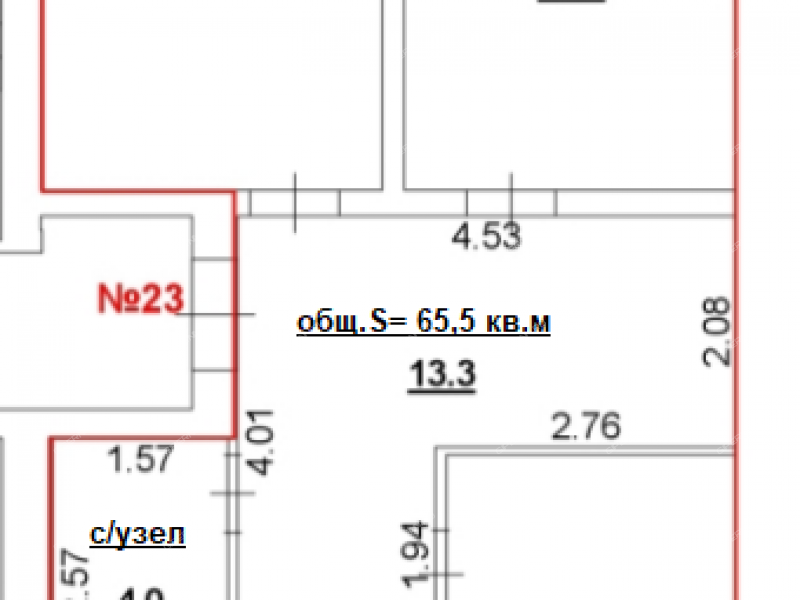 трёхкомнатная квартира на улице Герцена дом 6, к3 город Кстово