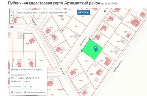 Карта 11 микрорайона арзамас с домами и улицами