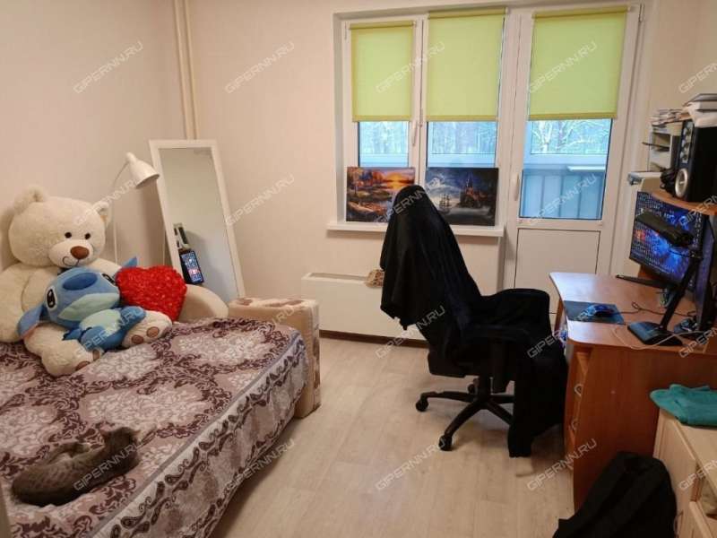 двухкомнатная квартира на улице Бориса Видяева дом 21