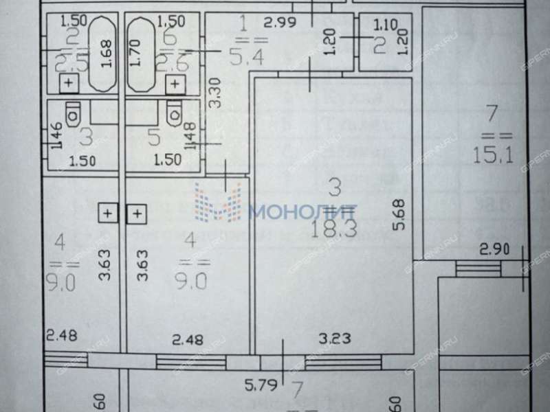 однокомнатная квартира на улице Сергея Акимова дом 51