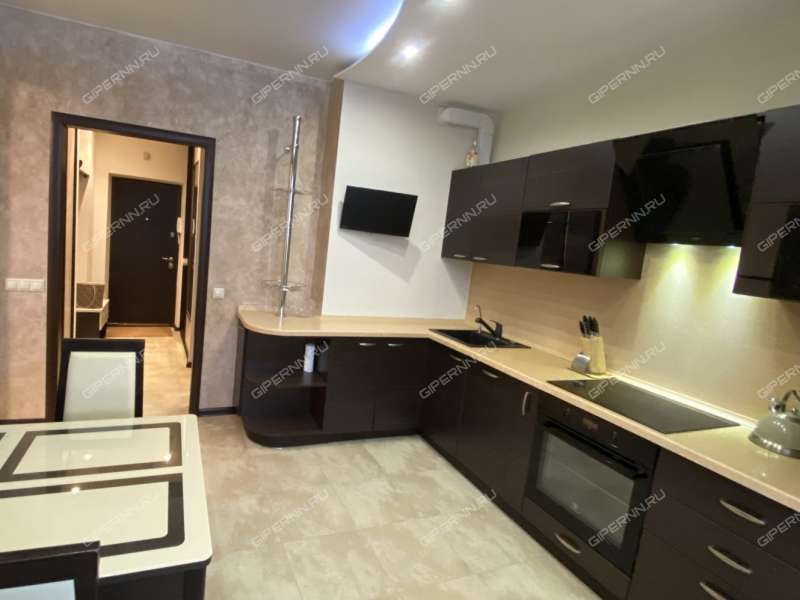 однокомнатная квартира на Волжской набережной дом 8 к2