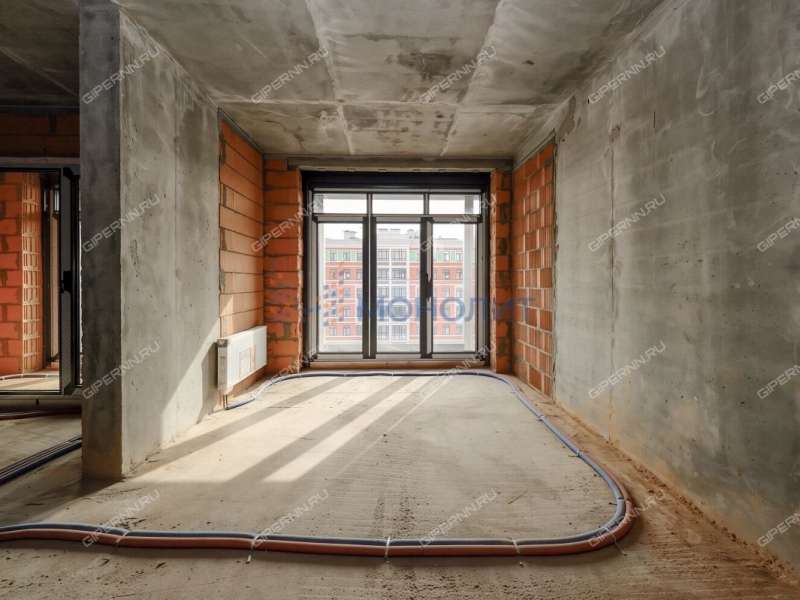 однокомнатная квартира в новостройке на Октябрьской улице дом 21