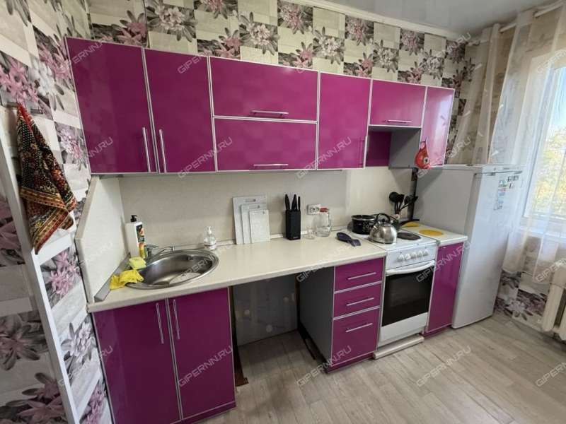 однокомнатная квартира на улице Пономарёва дом 4 город Заволжье