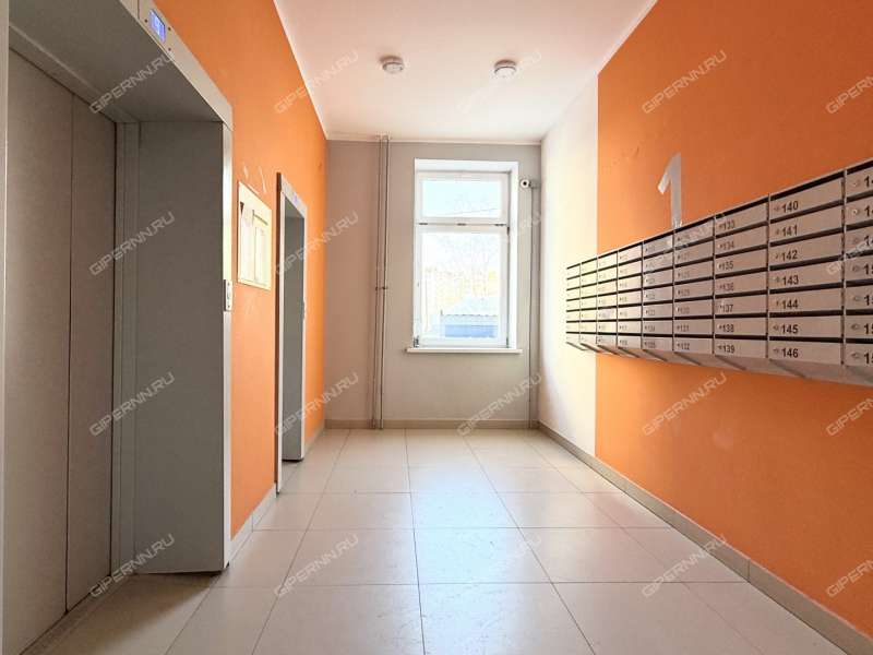 однокомнатная квартира на Космической улице дом 34 к2