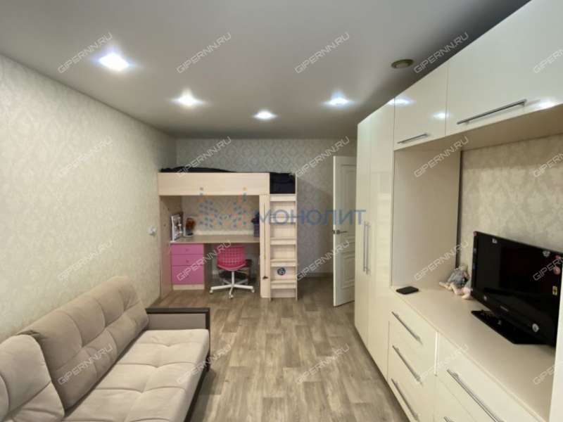 однокомнатная квартира на улице Петрищева дом 9 город Дзержинск