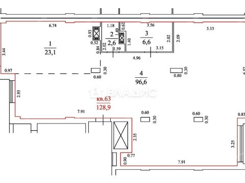 4-komnatnaya-ul-belinskogo-d-66 фото