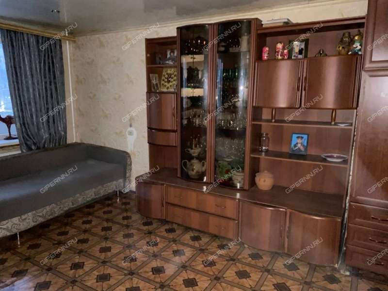 однокомнатная квартира в микрорайоне Жуковского дом 7 город Выкса