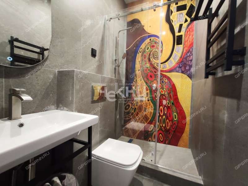 однокомнатная квартира на Алексеевской улице дом 24/27