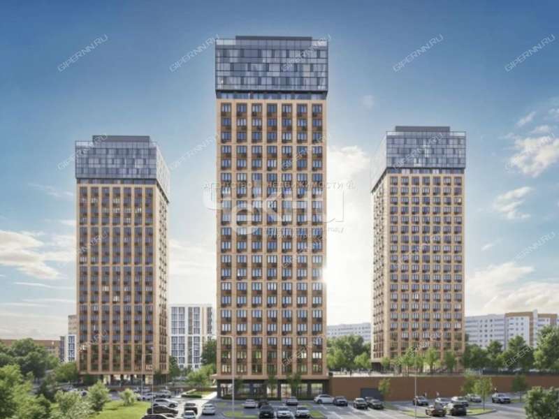 однокомнатная квартира в новостройке на Казанском шоссе