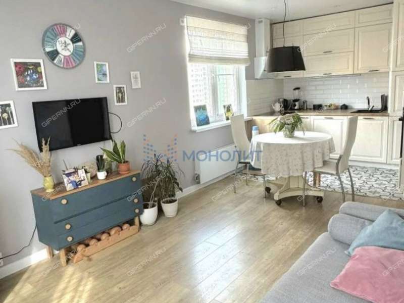 двухкомнатная квартира на улице Академика Сахарова дом 119 к1