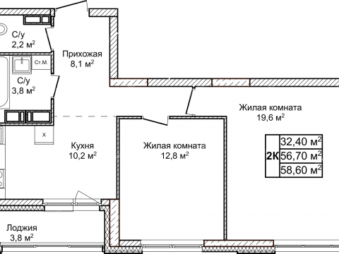 2-komnatnaya-zhk-novoe-olgino-dom-1 фото