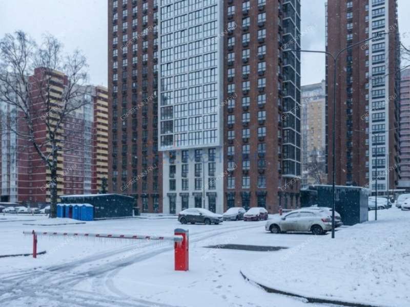 двухкомнатная квартира в новостройке на 2-й Оранжерейной улице дом 4