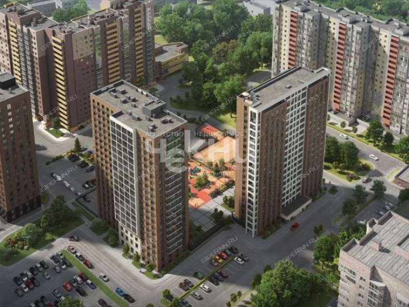 двухкомнатная квартира в новостройке на 2-й Оранжерейной улице