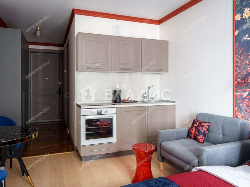 квартира-студия на 2-й Оранжерейной улице дом 4А